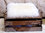 Quadratische Sitzauflage Sitzkissen australisches Lammfell HEITMANN FELLE naturweiß 45x45 cm