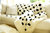 Decke Lammfell 200x160 Schaffell schwarz/weiß Schachbrett Karo Überwurf Tagesdecke Teppich