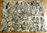 Decke Lammfell 200x160 echtes Schaffell grau/beige Überwurf kuschelige Pelzdecke