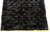 Decke Lammfell 200x160 cm Schaffell kleine Quadrate Überwurf Teppich Tagesdecke schwarz