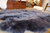 Lammfell echtes Schaffell Dekofell riesig XXXL 6-fach 180x155 cm Grau Silbergrau Überwurf Decke