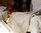 Wunderschöne weiche Decke aus Schaffell naturweiß / creme / beige 200x160 cm Tagesdecke Überwurf
