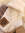 Wollsocken mit Umschlag 60% Schafwolle 40%Alpakawolle 2 Paar Socken weiß(ecru)/beige Feinstrick