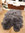 Lammfell echtes Schaffell Dekofell 4-fach 200x110 cm grau mausgrau Überwurf Decke